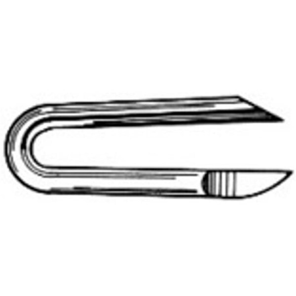 Mazeland Fence Staple 1.50 in. Brt Barbed 143050112 - main